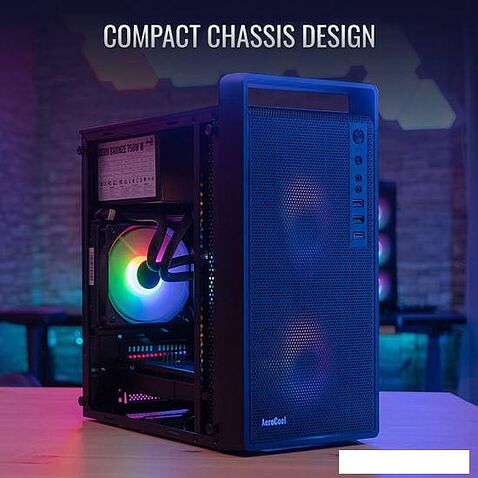 Корпус AeroCool CS-109-G-BK-v1