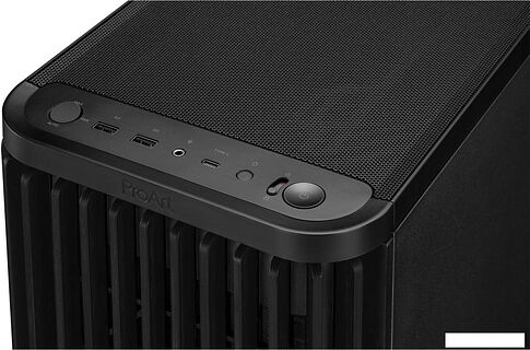 Корпус ASUS ProArt PA401 Wood Edition - Mesh Panel (черный)