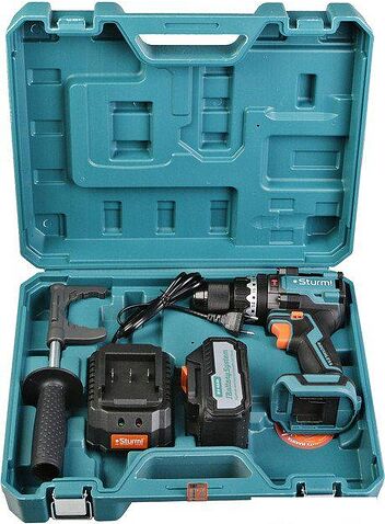 Ударная дрель-шуруповерт Sturm CD1655BLI (с 1-им АКБ, кейс)