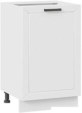 Шкаф напольный Трия Лорас 1Н5 (белый/холст белый) Шкаф напольный Трия Лорас 1Н5 (белый/холст белый)