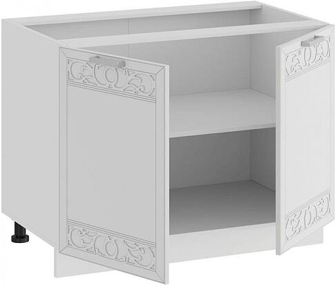 Шкаф напольный Трия Долорес 1Н8 (сноу)