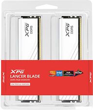Оперативная память ADATA XPG Lancer Blade RGB 2x16ГБ DDR5 6000 МГц AX5U6000C3616G-DTLABRWH Оперативная память ADATA XPG Lancer Blade RGB 2x16ГБ DDR5 6000 МГц AX5U6000C3616G-DTLABRWH