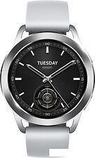 Умные часы Xiaomi Watch S3 M2323W1 (серебристый/серый, международная версия) Умные часы Xiaomi Watch S3 M2323W1 (серебристый/серый, международная версия)