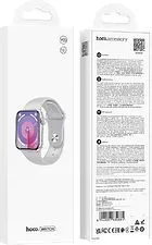 Умные часы Hoco Y23 (серебристый)