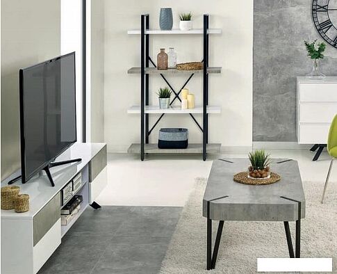 Журнальный столик Halmar Emily (серый/черный)