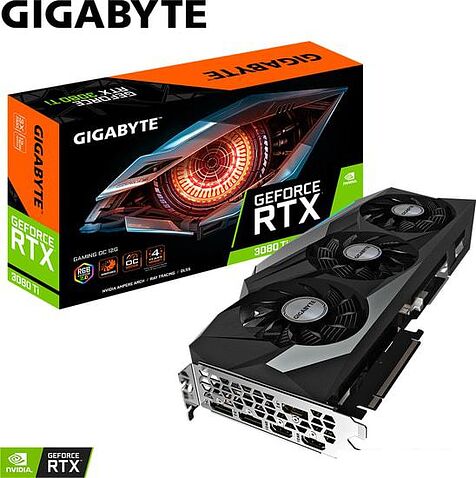 Видеокарта Gigabyte GeForce RTX 3080 Ti Gaming OC 12GB GDDR6X GV-N308TGAMING OC-12GD