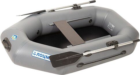 Гребная лодка Лоцман Гребная стандарт ЛС-220 (серый)