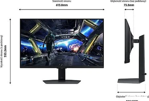 Smart монитор Samsung Odyssey G7 G70D LS27DG702EUXDU