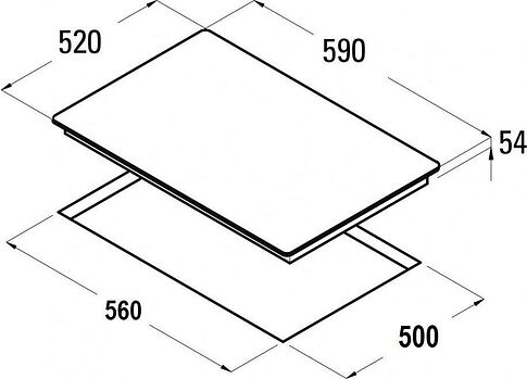 Варочная панель Schtoff I60H01 White