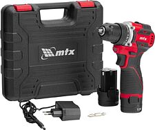 Дрель-шуруповерт MTX CDB-BL-12 (с 2-мя АКБ, кейс)