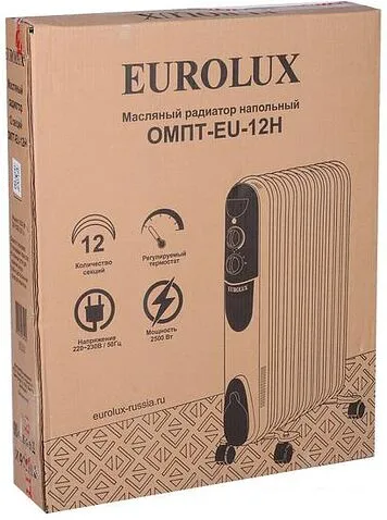 Масляный радиатор Eurolux ОМПТ-EU-12Н