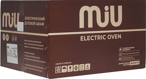 Мини-печь MIU MO-40002KB (черный)