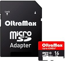 Карта памяти Oltramax Elite OM016GCSDHC10UHS-1-ElU1 microSDHC 16GB (с адаптером) Карта памяти Oltramax Elite OM016GCSDHC10UHS-1-ElU1 microSDHC 16GB (с адаптером)