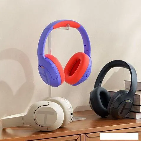 Наушники Haylou S35 ANC (фиолетовый/оранжевый)