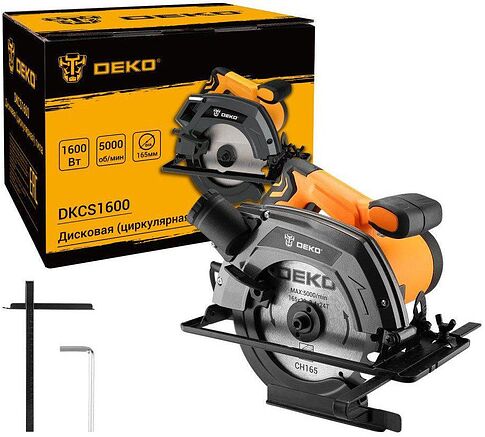 Дисковая (циркулярная) пила Deko DKCS1600 084-1026