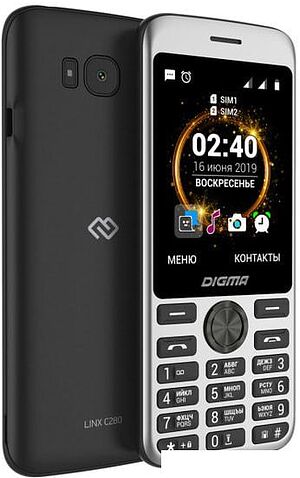 Мобильный телефон Digma Linx C280 (черный)