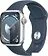 Умные часы Apple Watch Series 9 41 мм (алюминиевый корпус, серебристый/грозовой синий, спортивный силиконовый ремешок M/L)