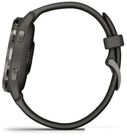 Умные часы Garmin Venu 2S (сланцевая нержавеющая сталь/черный)