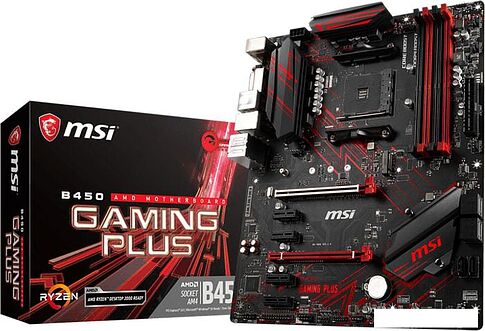 Материнская плата MSI B450 Gaming Plus