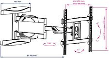 Кронштейн Kromax ATLANTIS-60 (черный)