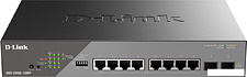Управляемый коммутатор 2-го уровня D-Link DSS-200G-10MP/A1A