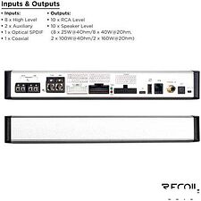 Автомобильный усилитель Recoil S810