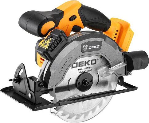 Дисковая (циркулярная) пила Deko DKCS20DA 085-1155 (с 1-им АКБ)