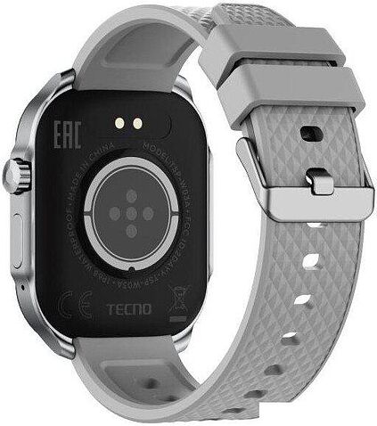Умные часы Tecno Watch 3 Active TSP-W03A (серебристый)