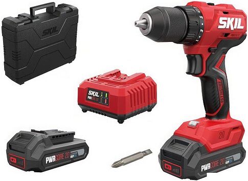 Дрель-шуруповерт Skil DL6280SE20 (с 2-мя АКБ, кейс)