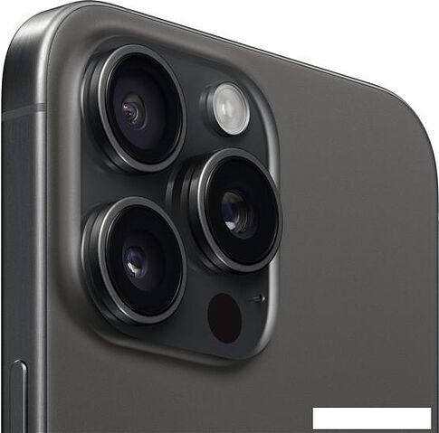 Смартфон Apple iPhone 15 Pro Max Dual SIM 256GB (черный титан)