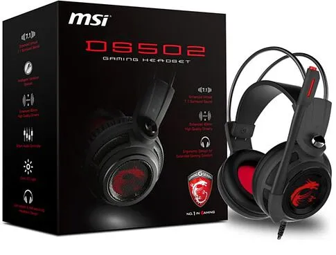 Наушники с микрофоном MSI DS502 Gaming