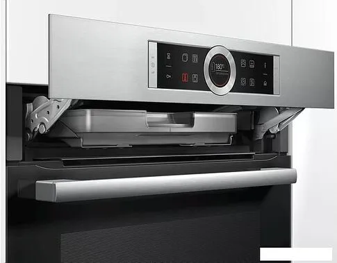 Электрический духовой шкаф Bosch Serie 8 HRG635BS1