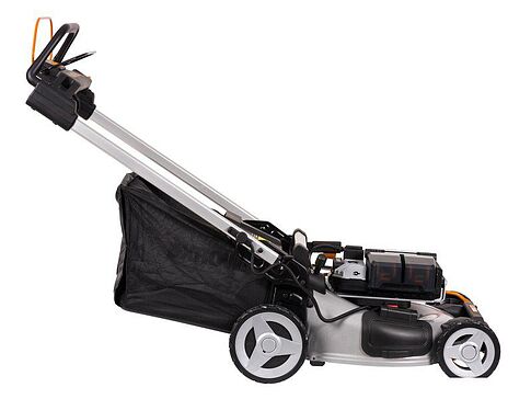 Газонокосилка Worx WG761E (с 4-мя АКБ)