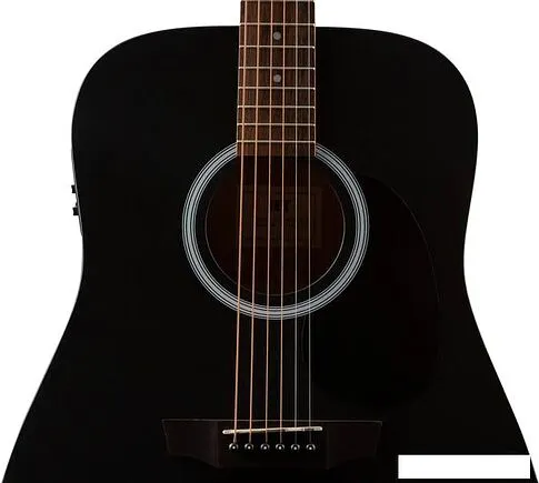 Электроакустическая гитара JET JDE-255 BKS