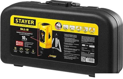 Лазерный нивелир Stayer SLL-2 34960-H2