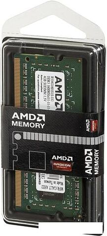 Оперативная память AMD 4GB DDR3 SO-DIMM 1600 МГц R534G1601S1S-UG