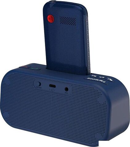 Кнопочный телефон Maxvi RT-04 (синий)