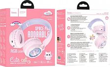 Наушники Hoco W50 (розовый)