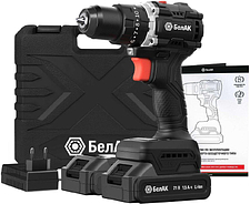 Ударная дрель-шуруповерт БелАК БАК.53315 (с 2-мя АКБ, кейс)