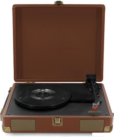 Виниловый проигрыватель Ritmix LP-100 (коричневый)