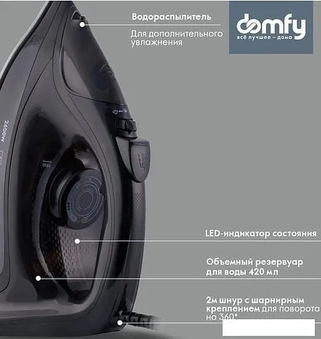 Утюг Domfy DSB-EI603