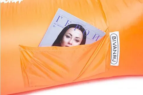 Надувной шезлонг Биван 2.0 (оранжевый) [BVN17-ORGNL-ORN]