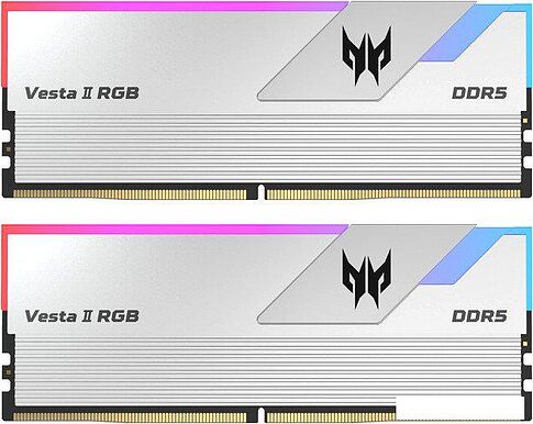 Оперативная память Acer Predator Vesta II RGB 2x16ГБ DDR5 6000 МГц BL.9BWWR.366