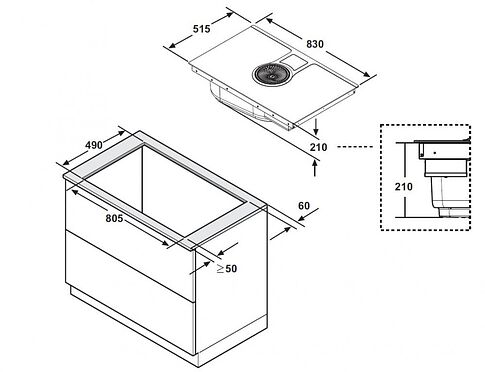 Варочная панель Elica NikolaTesla HP BL/A/83
