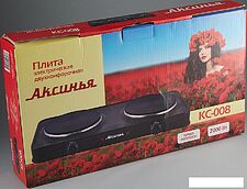 Настольная плита Аксинья КС-008 (коричневый)