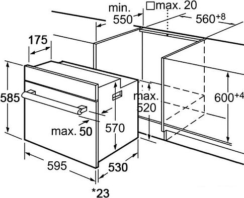 Духовой шкаф ZorG Technology BE6 RST(EMY) BL
