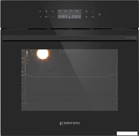 Электрический духовой шкаф Meferi MEO606BK Light
