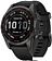 Умные часы Garmin Fenix 7S Sapphire Solar 42 мм (серый карбон/черный)