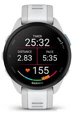 Умные часы Garmin Forerunner 165 (туманно-серый/белый камень)