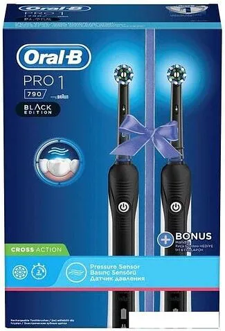 Комплект зубных щеток Oral-B Pro 1 790 Duo D16.523.1UH
